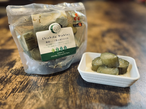 シャキッと甘みと旨味！特別栽培の秩父きゅうり1kg＆まろやかピクルス赤白が入った贅沢欲張りセット