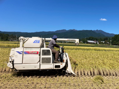 清流育ちのおいしいコシヒカリ