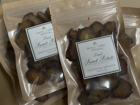 むぎゅっと食感「ひとくち干し芋」90g×4袋（大分県産、栽培期間中農薬・肥料不使用、メール便発送）