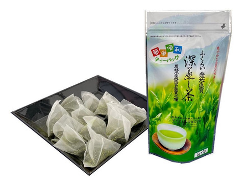 【新茶】深蒸し茶ティーパック（5g×20個）3袋