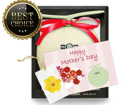 【母の日ギフト】厳選1玉箱入りマスクメロン