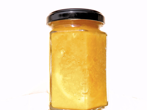 【セール50％OFF】まるごと★ゆずジャム　/　柚子　/　てんさい糖　/　甘さ穏やか　/　添加物不使用　/　12個まで60サイズOK　/