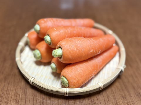徳島県の春にんじん！（ご家庭用・３kg 約20本前後）