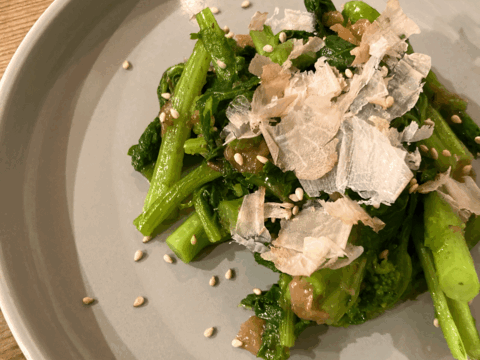 甘みと栄養たっぷり『かき菜』500g