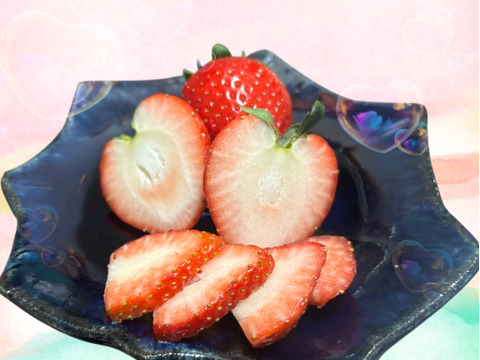 高糖度♡朝採れ直送🍓甘くてジューシー！【とちあいか】平パック4パック
