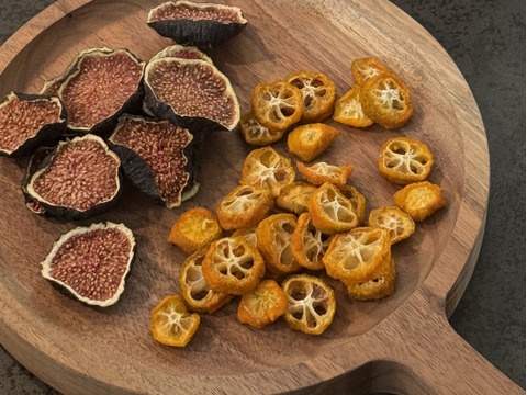 【New】定番いちじく×初登場金柑ドライフルーツ３袋セット○⚪︎国産・農薬不使用・無添加・濃縮・美容　自宅用、贈答用