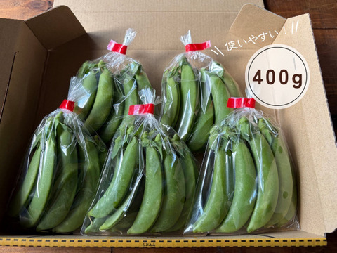 スナップえんどう｜豆まで甘い春の味 五島産 80g×5p 使い切りタイプ