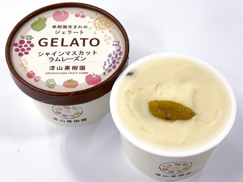 【ふるさとギフト大賞最高賞】ギフトに◎果樹園生まれの3種のぶどうジェラート