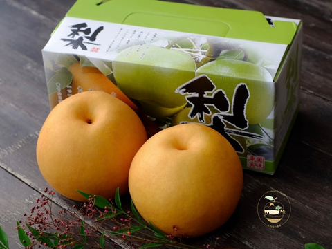 新高｜大玉2玉（約1.3〜1.5kg）晴れ箱｜大玉で、甘く、すっきり。秋の