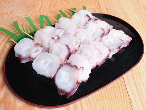 【バーベキューにも】【北海道白老産】タコ串（2本）