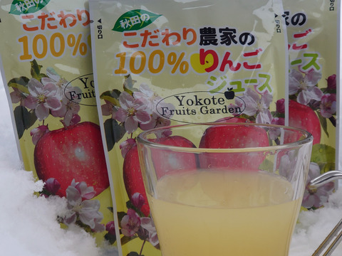 栄養がギュッ！『完熟ふじりんごジュース』180ml×9パック