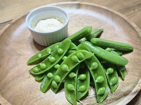 【岐阜県産】シャキッと甘い！スナップえんどう200g×5袋