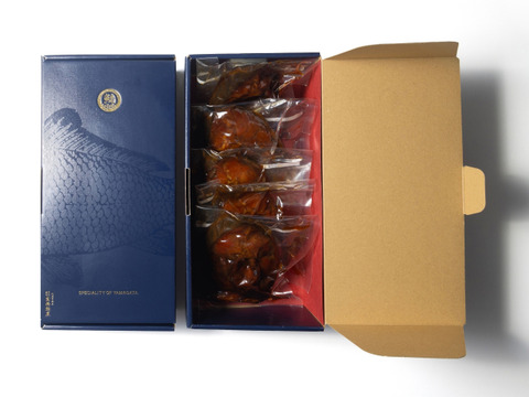 【夏ギフト】【水産庁長官賞受賞】鯉の甘煮1切×5袋入(真空パック/ギフト箱入/短冊のし可能)お中元 ★ギフト箱リニューアル