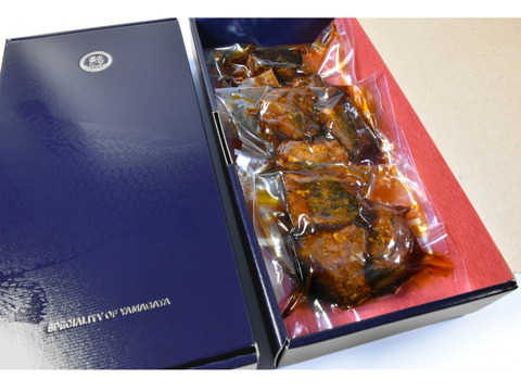 【ギフト】骨までおいしい鯉のやわらか煮「ブロック切」150g×3袋入(真空パック/ギフト箱入/短冊のし可能) ★ギフト箱リニューアル