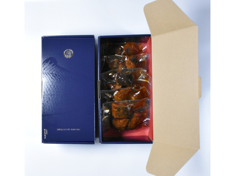【ギフト】骨までおいしい鯉のやわらか煮「ブロック切」150g×5袋入(真空パック/ギフト箱入/短冊のし可能) ★ギフト箱リニューアル