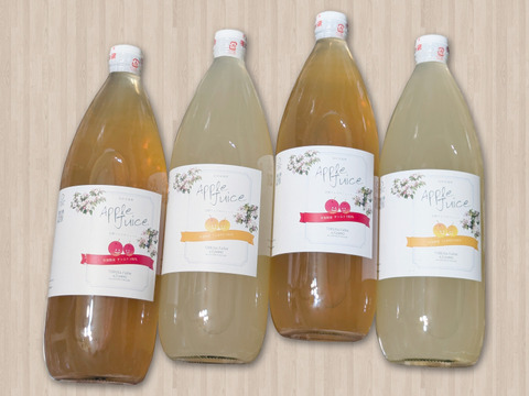 安曇野産 100％りんごジュース1000ml 2本セット