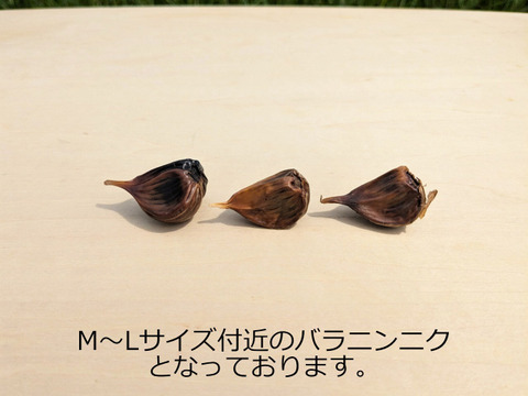 <自然農法>ホワイトロッペン100%　無垢の黒にんにく150g【農薬不使用】