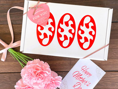 【母の日限定】濃厚フルーツトマト「ポモ・ロッサ」（15粒入り 母の日パッケージ）