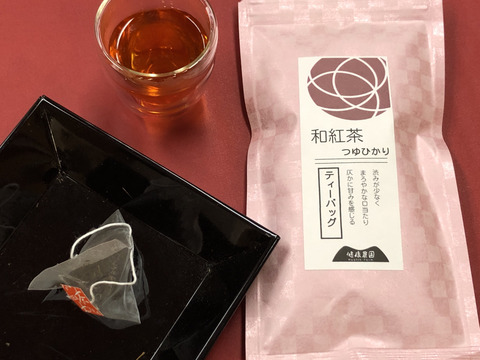 和紅茶でほっと一息、和菓子にも合うティーバッグの紅茶3g×15個入り