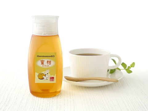 採れたよ♪“完全非加熱”香りも楽しむ蜂蜜~みかん(500g) 和歌山・村上養蜂 ほんまもん蜂蜜