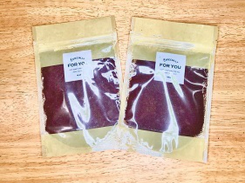 【新発売！】純国産・自家栽培ブルーベリーパウダー（30ｇ）２袋セット　農薬不使用、無添加
