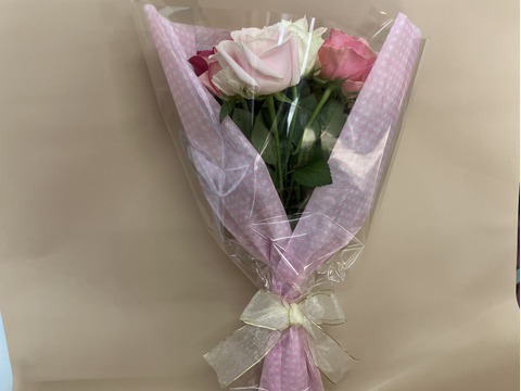 想いを伝える バラの花束（ピンク）【母の日ギフト】
