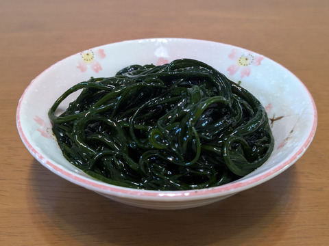 【希少海藻】ネバネバ！シャキシャキ！！『クロモ』生５００ｇ