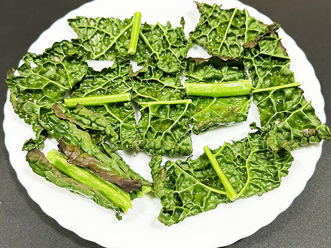 【冬の旬】葉キャベツ！カーボロネロ（総量500g）農薬・化学肥料不使用