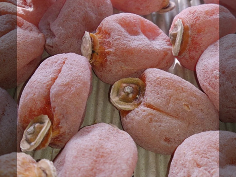 送料込みで2980円！3月発送でお得に【市田柿】大容量バラ1㎏！遠赤加工でふっくらしっとり☆ネコポスの簡易包装で大変お得になっております！！