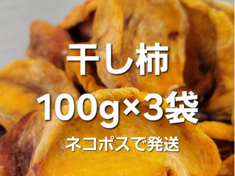 甘柿の干し柿100g×3袋