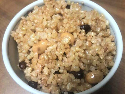 【年始５％OFF！】【令和６年産】自然栽培「伊勢ヒカリ」玄米　１０ｋｇ　＋　高オレイン酸大豆１ｋｇ