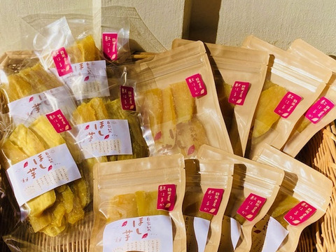 期間限定!!サイズ３種の詰合せセット♪『干し芋 紅はるか 半生ﾀｲﾌﾟ』200g×４100g×４袋60g×４袋計12袋