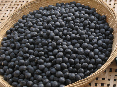 お得な1kgパック登場！　3年物はもはや薬！　贅沢な黒豆（農薬不使用栽培）と米糀、木樽３年熟成　天然醸造みそ1kg