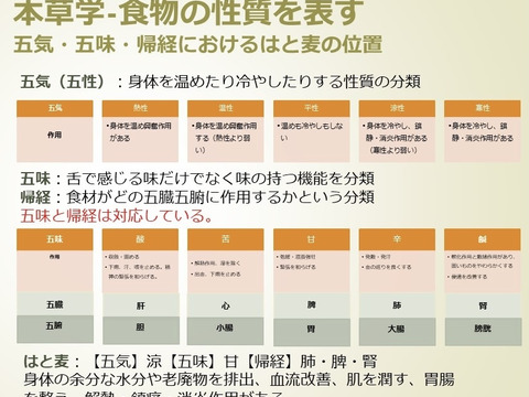 自然栽培はと麦粗挽き全粒粉