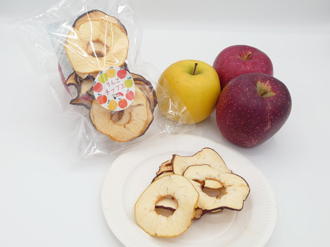 りんごチップスセット！長野県認証栽培サンふじ3ｋｇ