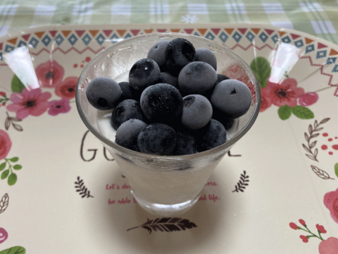 【今夏、最後の出品です！】大粒　冷凍ブルーベリー　1.5kg 品種ミックス　アイス好きな方におススメです。