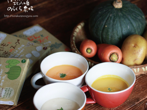 【父の日ギフト】のらくら農場の野菜スープセット（15個）