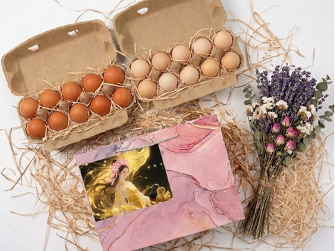 【食べ比べ】衝撃のおいしさ　烏骨鶏＆濃厚黒どりネラ （計20個）16個＋破卵保証4個　 希少なアルカリ性卵　| 箸で掴める濃厚さ | 贈答品質を食卓へ 卵かけご飯 ギフトバック付き