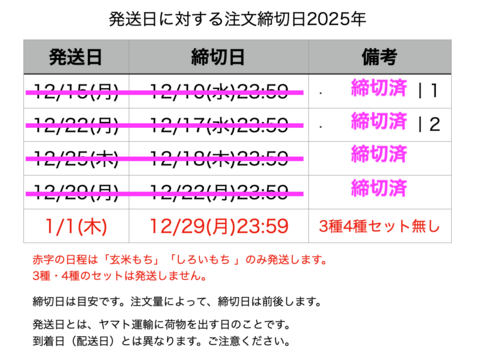 《年末予約》玄米もち・しろいもちのし餅1升ずつ【天日干し・無肥料・栽培期間中農薬不使用のお米】