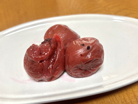 昔ながらの酸っぱい〜！紫蘇南高梅干し【和歌山県】家庭用・800g