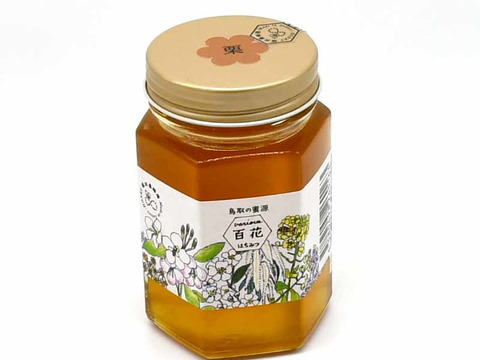 【ハニーギフト】　百花・栗　蜂蜜　180ｇ2瓶　【非加熱・生はちみつ】