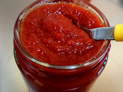 【無添加】自然栽培で育てたトマト使用🍅完熟とまとソース５個