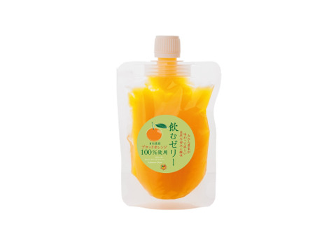 果汁たっぷり飲むゼリー ブラッドオレンジ 200ｇ 6個セット　手作り　果汁５０％配合
