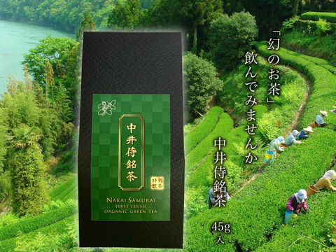 【2023年新茶】中井侍銘茶 45g 品種:かなやみどり