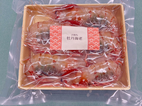【-60冷凍】デカい！甘い！特上ブリブリ子持ちボタンエビ5P1500g