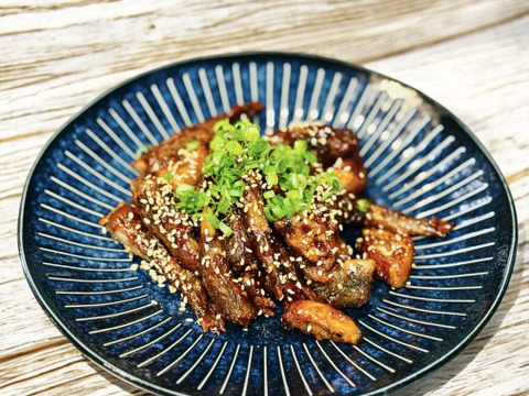 【大容量】【加熱用】コラーゲンたっぷりアンコウ切身＆メヒカリ唐揚げセット