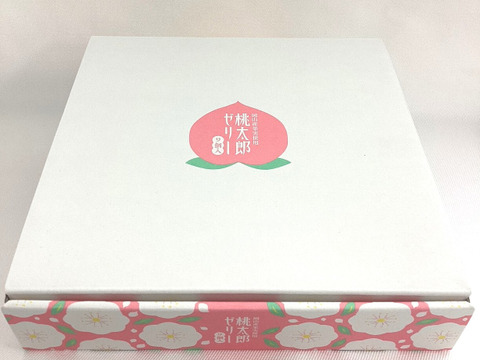 桃太郎 ゼリー　９個入り 　もも　清水 白桃（86ｇ×9個入り）（約1kgにて贈答用に最適☆大好評果肉入り！）