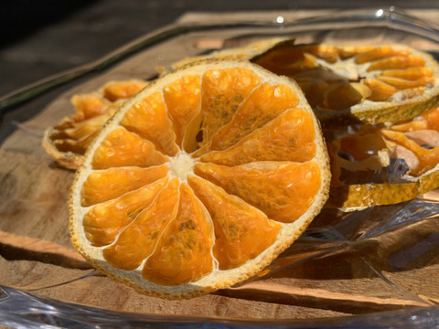 【訳あり】パリパリ！ドライみかん 60g〈農薬・化学肥料不使用〉