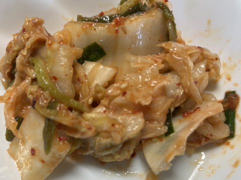 【白菜キムチ】白菜農家自家製　250g  群馬県産白菜使用（保存料・着色料不使用）
