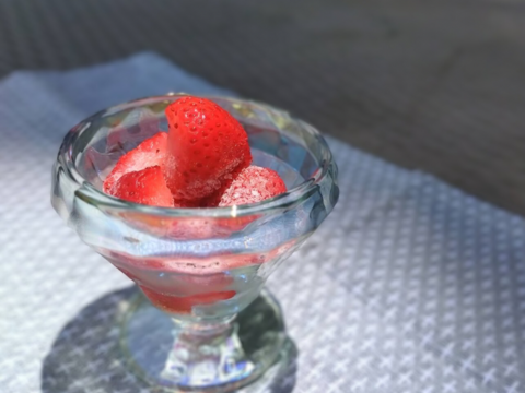 オーガニック冷凍あまおう200g※10個まで送料同じ(ヤマト60サイズ)※